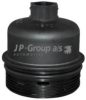 JP GROUP 1518550100 Cover, oil filter housing